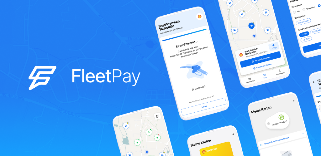 Einblick in die FleetPay App